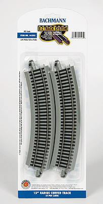 44505 Bachmann / E-Z Tr NS 15" Radius Curved 4 Pieces (Scale=HO) 160-44505