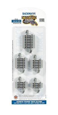 44592 Bachmann / E-Z Track NS Connector Track Assortment (Scale=HO) 160-44592