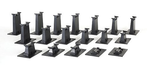 44595 Bachmann / E-Z Track Graduated Pier Set 18 Pieces (Scale=HO) 160-44595