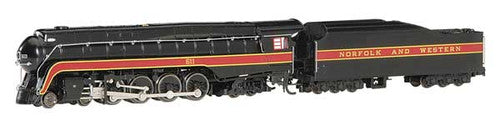 Bachmann 53253 "N" Scale RailFan N&W # 611(black, maroon) - Econami DCC Sound Value - Spectrum(R) (Scale=N) Part#160-53253