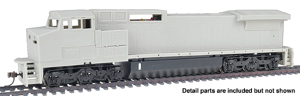 Bachmann Spectrum 83501 Undecorated DCC Equipped Dash8-40CW HO Scale