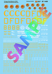 Image for 460-871400 CGW Insulated Boxcars