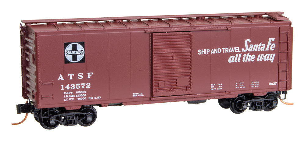 Image for 489-2000072 1972 Srs Box ATSF #143572