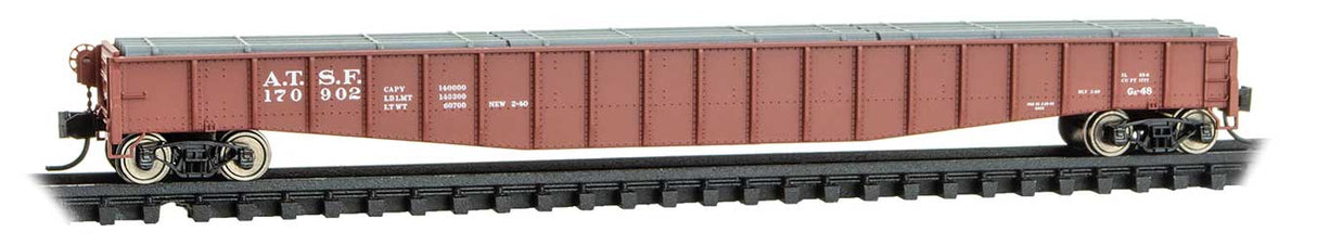 Image for 489-10700011 65' Gon w/Ld ATSF 170902