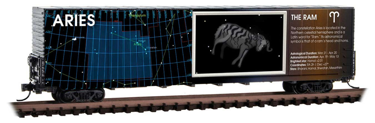 Image for 489-10200215 Zodiac Car Aries