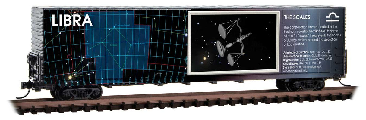 Image for 489-10200221 Zodiac Car Libra