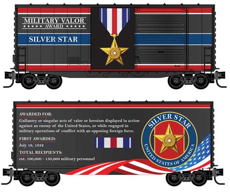Image for 489-10100765 Valor Award Car Slv Star