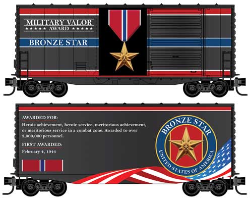 Image for 489-10100773 Boxcar Bronze Star