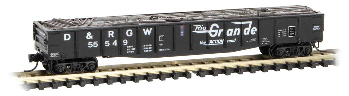 Image for 489-10500312 50' Gon w/Ld DRGW 55549