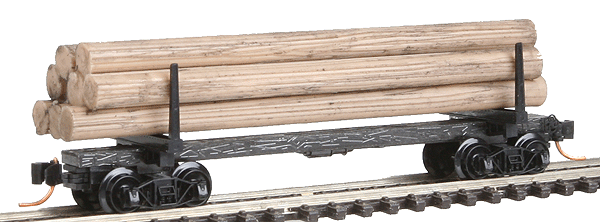 Image for 489-11400090 Modern Log Car w/Log Load