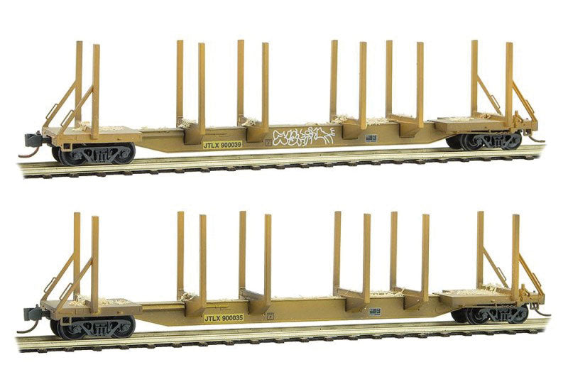 Image for 489-11544040 65' Log Car Wthrd JTLX 2/