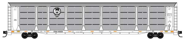 Image for 489-11100440 89' Autorack CP #543028