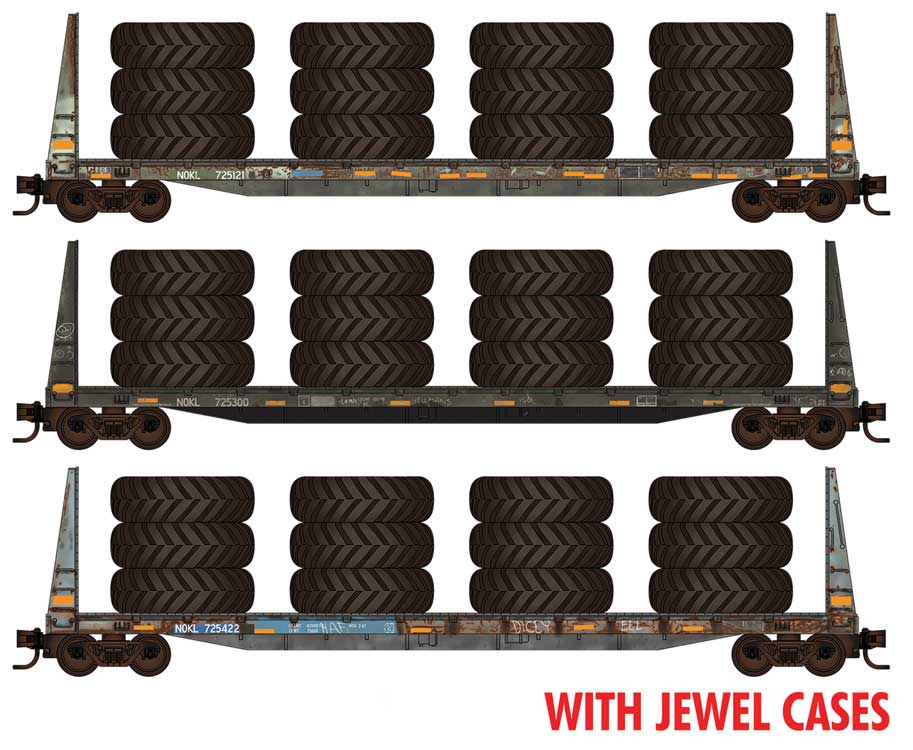 Image for 489-98302247 Flat w/Tires NOKL 3/ cs