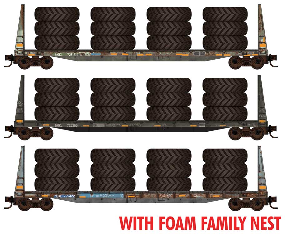 Image for 489-99302247 Flat w/Tires NOKL 3/ fm