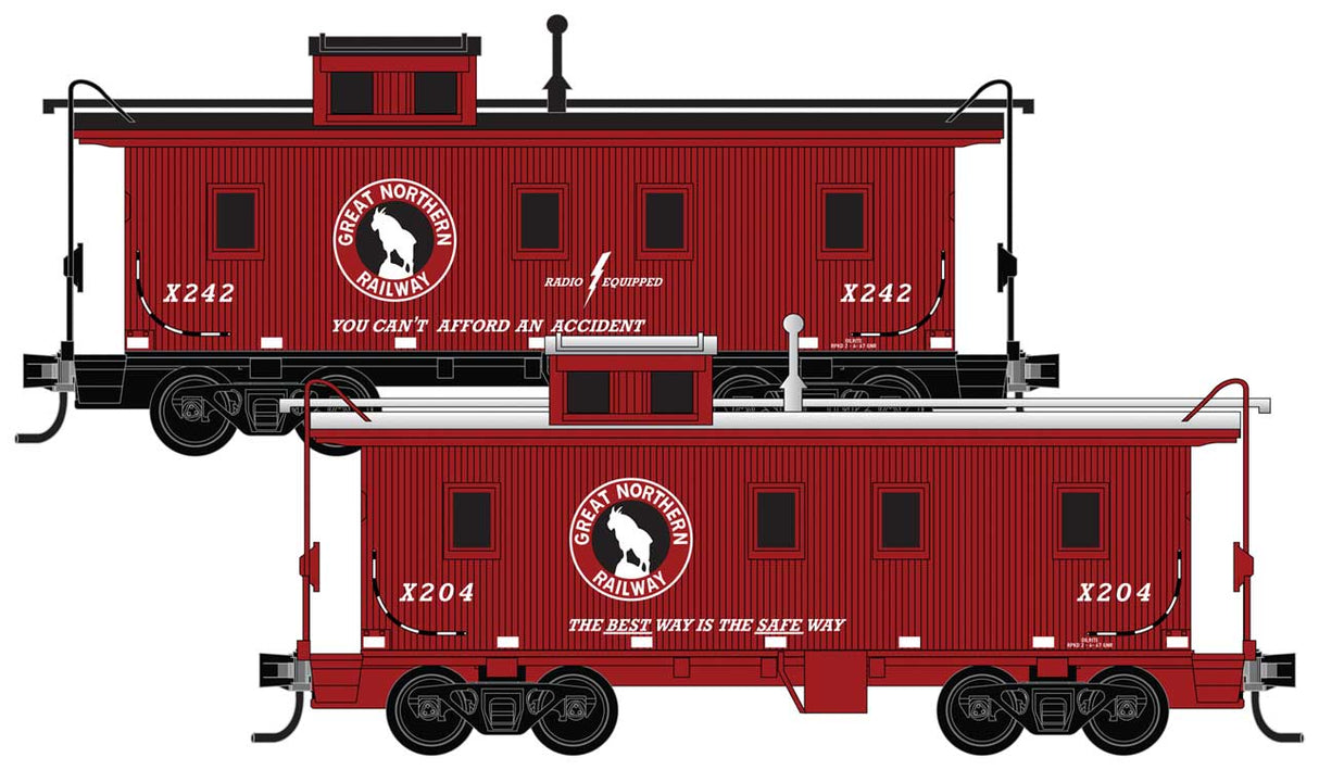 Image for 489-99302060 34' Caboose 2-Pk GN
