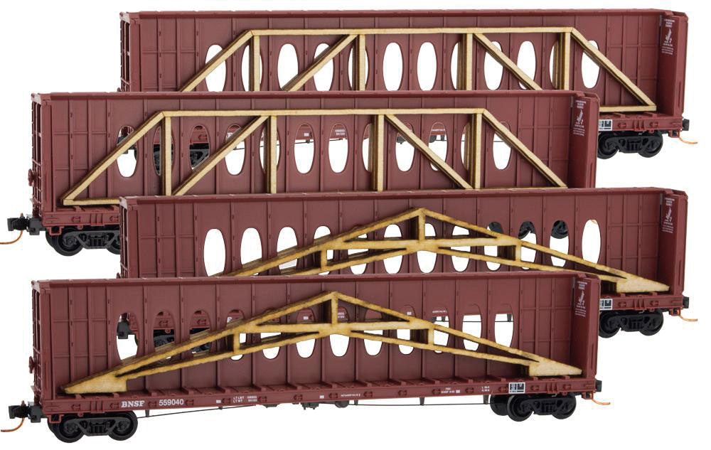 Image for 489-99300115 60' Cntrbm Flat BNSF 4/