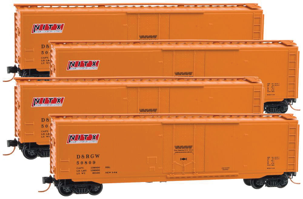 Image for 489-99300117 50' Box Runner Pk DRGW 4/