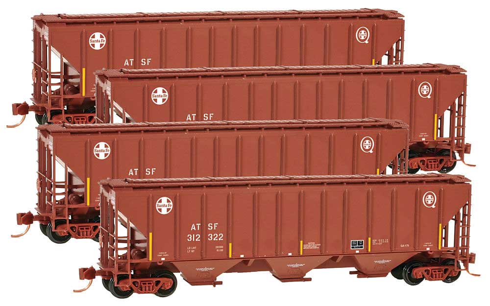 Image for 489-99300136 3-Bay Cov Hopper ATSF