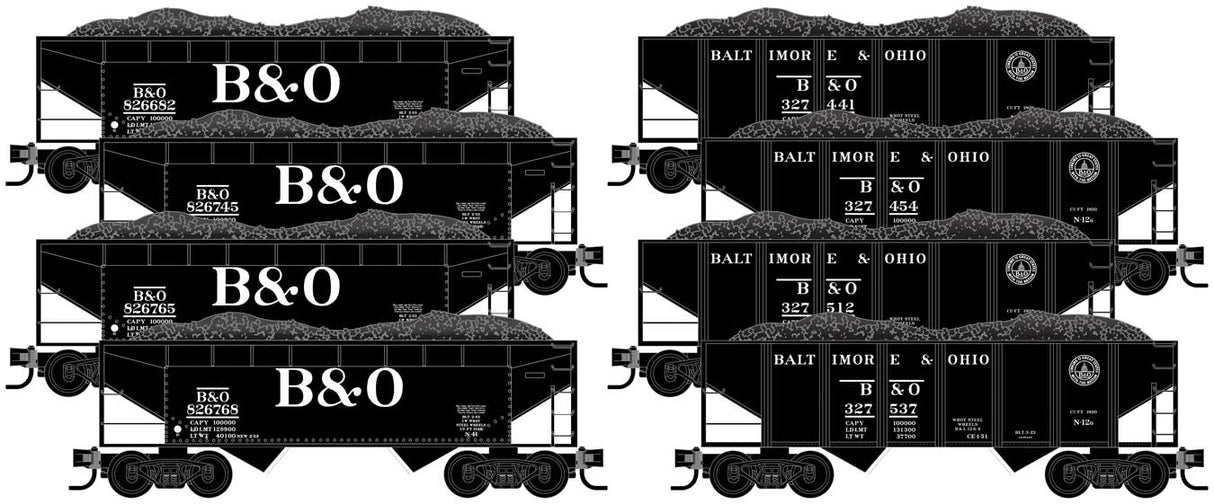 Image for 489-99300818 Coal Hopper 8-Pk B&O