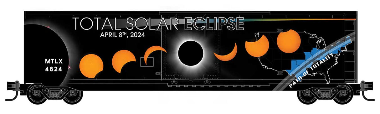 Image for 489-3800551 Solar Eclipse 2024 Boxcar