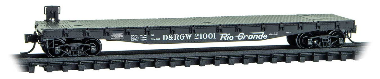 Image for 489-4500381 50' Flat DRGW #21001