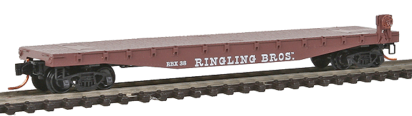 Image for 489-4500394 Flatcar Brwn RBBX #38