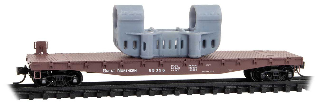 Image for 489-4500640 50' Flat w/Ld GN #65356