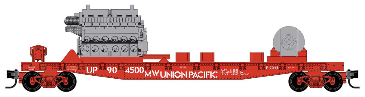 Image for 489-4500810 Flat w/Engine Load UP