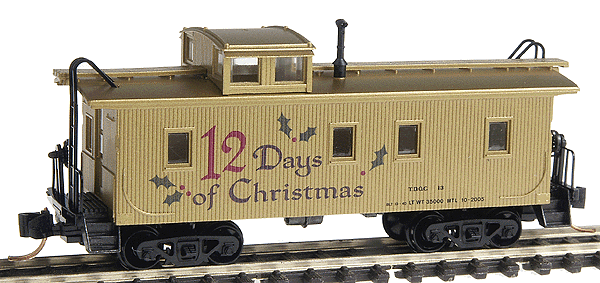 Image for 489-5100250 Caboose 12 Days of Xmas
