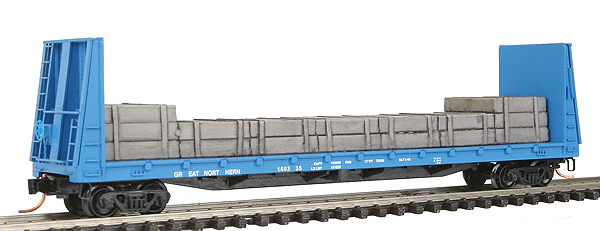 Image for 489-5400182 61' Bulkhead Flatcar GN