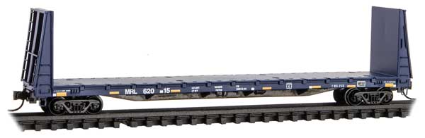 Image for 489-5400330 61' Flatcar MRL #62015