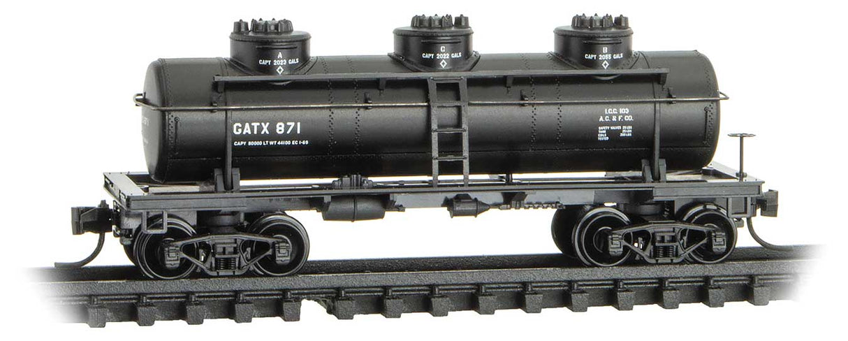 Image for 489-6600170 3-Dm Tank GATX #871