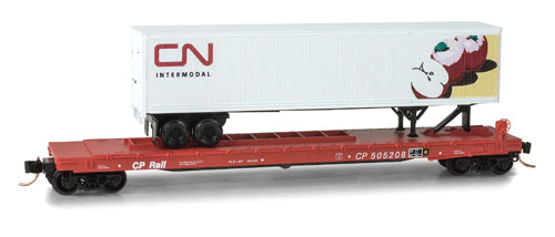 Image for 489-6400120 57'6" Flat w/Cntnr CP/CN