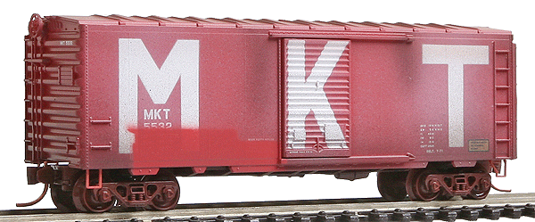Image for 489-7344080 Weathered Boxcar MKT