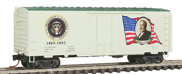 Image for 489-7400129 Boxcar Benjamin Harrison