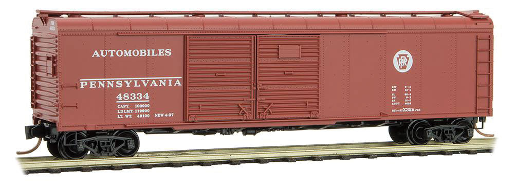 Image for 489-7900010 50' DD Boxcar PRR #48334
