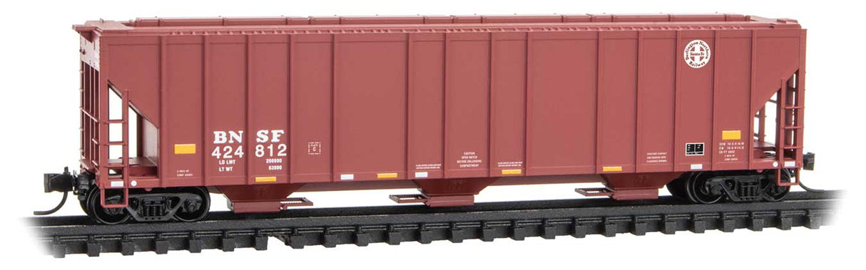 Image for 489-9900351 3-Bay Hopp BNSF #424812