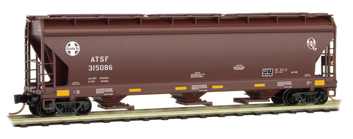 Image for 489-9400482 3-Bay Cvrd Hopp ATSF