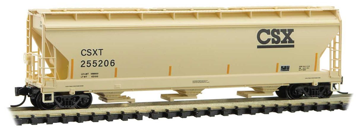 Image for 489-9400610 3-Bay Hopp CSXT #255206