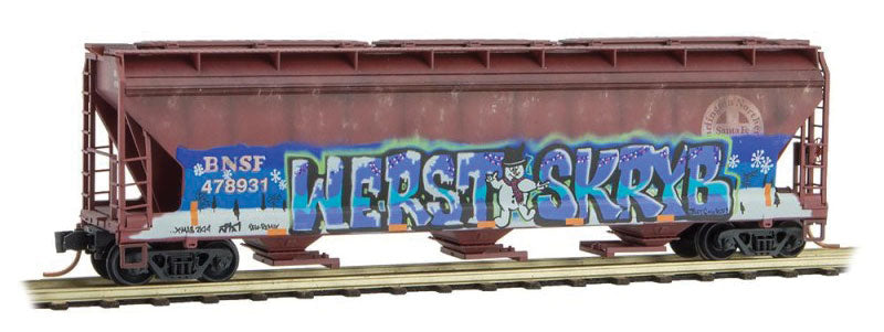 Image for 489-9444450 Cvrd Hopp Wthrd BNSF Xmas