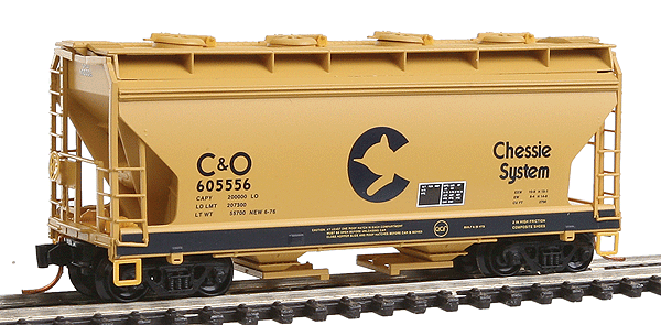 Image for 489-9200160 2-Bay CF Hopp C&O #605556