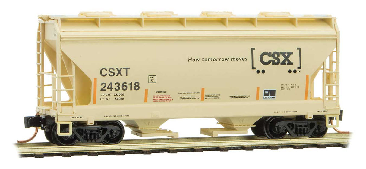 Image for 489-9200390 2-Bay Hopp CSXT #243618