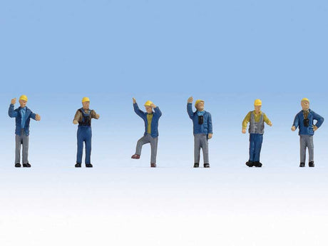 Image for 949-6046 1960s/70s Yard Crewmen 6/