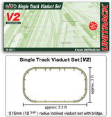 Kato 20-861 V2 Single Track Viaduct Set; N Scale, 20861