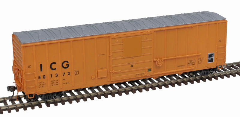 Atlas Master 20006993 Berwick 50' Boxcar - Illinois Central Gulf #501372 (orange, black) HO Scale