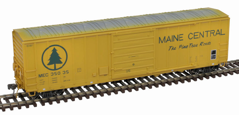 Atlas Master 20006995 Berwick 50' Boxcar - Maine Central #35035 (Harvest Gold, green) HO Scale