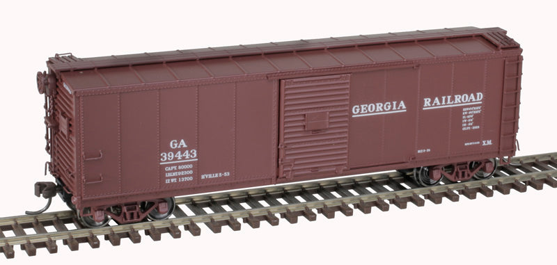 Atlas Master 20007077 USRA Steel Rebuilt 40' Boxcar - Georgia Railroad #39436 (Boxcar Red, white) HO Scale