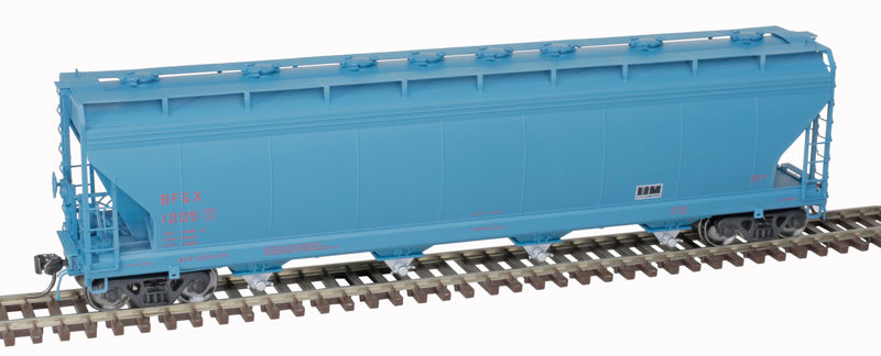Atlas 20007366 ACF 5250 Covered Hopper - BFGX BF Goodrich #1325 (blue, red) HO Scale