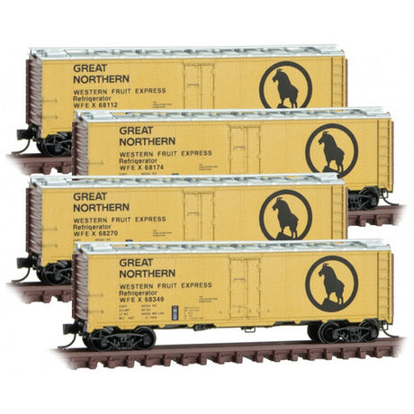 MICRO TRAINS 993 00 179 GN - Great Northern/ WFE 4 Runner Tank Car Pack  N Scale