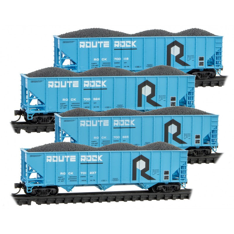 MICRO TRAINS 99300191 RI - Rock Island 4-Pack N Scale